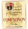 ETIQUETTE DE VIN - SUISSE - LES GRANDS DIGNITAIRES - COMPAGNON - ERMITAGE PROVINS VALAIS - ARMOIRIE - Rotwein