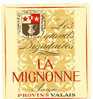 ETIQUETTE DE VIN - SUISSE - LES GRANDS DIGNITAIRES - LA MIGNONNE - AMIGNE PROVINS VALAIS - Rode Wijn