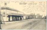 WERVICQ Interieur De La Gare Animee Wervick Binnenzicht Der Statie Emailleschild SUNLICHT ZEEP 1.5.1916 Vlaanderen Ypern - Wervik