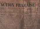 L´ACTION FRANCAISE 30 MARS 1924 - NOUVEAU CABINET - CHEMINS DE FER ALLEMANDS - LABOUCHERE - Informations Générales