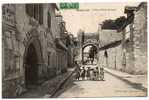 Carte Postale Ancienne Bonneval - Rue Et Porte Saint Roch - Bonneval