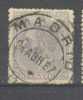 ES204-LA332.España.Spain .Espagne.ALFONSO  Xll .1879.   (Ed 204º) Circulado.MUY BONITO - Used Stamps