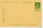 BELGIQUE / BELGIUM - 1912-1913- ENTIER POSTAL 5 C. + 1931 ENVELOPPE - Storia Postale