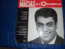 ENRICO  MACIAS    A  L' OLYMPIA 1964 - Andere - Franstalig
