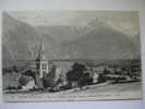 38 BOURG D OISANS VUE SUR L EGLISE - Bourg-d'Oisans