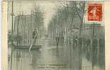 VITRY-sur-SEINE - L'Avenue Des Ecoles - Inondations 1910 - Vitry Sur Seine