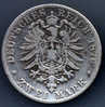 Allemagne (Prusse) 2 Marks Argent 1876 C Tb - Sonstige & Ohne Zuordnung