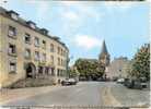 BERDORF- LA PLACE ET HOTEL KINNEN-AUTO-CITROEN DS - Berdorf