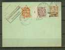 FRANCE N° 108 + 109  Obl. S/Entier Postal Mouchon 15ct. Avec Oblitérations Diverses - Lettres & Documents