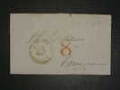 (952) Stampless Cover From  Madrid To Zaragoza 1845 - ...-1850 Prefilatelia