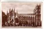 GOOD OLD GB POSTCARD - LONDON - Westminster Abbey - Westminster Abbey