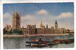 GOOD OLD GB POSTCARD - London - Parliament House - Houses Of Parliament