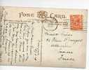 GRANDE-BRETAGNE / GREAT BRITAIN - 1921- POSTAL KINGSGATE CASTLE  MA?CATE À ABBEVILLE AVEC YT 142 - Cartas & Documentos