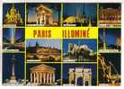 GOOD FRANCE POSTCARD - Paris - París La Noche