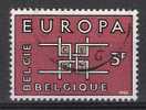 Belgie OCB 1260 (0) - 1963