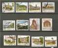 GREECE 1992 CAPITALS OF PREFECTURES HALF/PERF III SET USED - Used Stamps