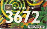 # France 267A F295a MEMOPHONE 3672 SPIRALE 50u Sc4 Nr 10.92 Tres Bon Etat - 1992