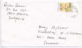 Bulgaria Cover Sent To Denmark 25-9-1998 - Lettres & Documents