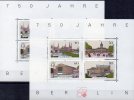 Abart Stadtbilder Und Ansichten 750 Jahre Berlin Block 8 Plus Bl.8 I ** 56€ In 772 I Error On The Stamp Sheet Bf Germany - Errors & Oddities