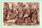 AFRIQUE  FRANCAISE - REPUBLIQUE CENTRAFICAINE - PAOUA - ANTILOPE TUEE - CHASSE - CHASSEUR - JEUNE GARCON NU - Central African Republic