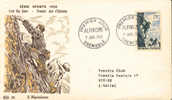 1956 France  FDC  Alpinisme Alpinismo Mountain Climbing - Escalade