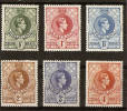 SWAZILAND 1938-54 ½d TO 4d Perf 13½ X 13 SG 28/33 MOUNTED MINT Cat £36+ - Swaziland (...-1967)