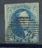 Belgie - Belgique Ocb Nr :  7 A  , P24 Dik Papier  (zie Scan) Medaillons Nipa - 1851-1857 Medaillen (6/8)