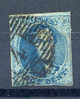 Belgie - Belgique Ocb Nr :  7  P4  Gewoon Papier  (zie Scan) Medaillons Nipa - 1851-1857 Medaillen (6/8)