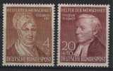 Germany (BRD) 1952 - Helpers Of Mankind - Nuovi