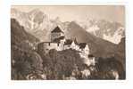 FÜRSTENTUM LIECHTENSTEIN.Schloss Vaduz Mit Falknis (2 Scans) - Liechtenstein