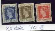 Nederland   Yv. 488/490 **    Postfris     Cote 70 € - Neufs