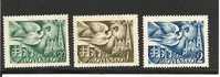 Slo Mi.Nr. 102-04/-SLOWAKEI - EUROPA Postkonferenz 1942 (Taube/Stephansdom)** MNH - Nuevos