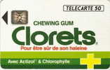 # France 276 F298 CLORETS  Chewing Gum 50u Sc4 At 11.92 Tres Bon Etat - 1992