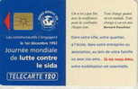 # France 281A F310 LUTTE CONTRE LE SIDA 120u So2 12.92 Tres Bon Etat - 1992