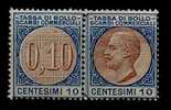 TASSA DI BOLLO SCAMBI COMMERCIALI - Cent: 0,10 - NUOVA - Revenue Stamps