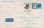 Bulgaria Cover Sent  To Germany No Cancel On The Stamps - Brieven En Documenten