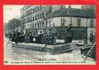 IVRY SUR SEINE JANVIER 1910 FALLIERES BRIAND MILLERAND LEPINE ET COUTANT MAIRE D IVRY DEVANT LE RESTAURANT DES 2 GARES - Ivry Sur Seine