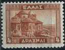 PIANIANO - GRECIA - 1935 : Chiese Bizantina Di Mistra - (Yv 409) - Unused Stamps