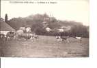 TILLIÈRES-SUR-AVRE. - Le Chateau Et Les Remparts. (vaches) - Tillières-sur-Avre