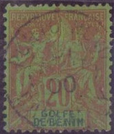 ⭐ Bénin - YT N° 26 - Oblitéré - 1892 ⭐ - Usados