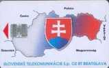 # SLOVAKIA A3 Map Of Slovakia I 100 Sc7 01.93 40000ex Tres Bon Etat - Slovaquie