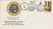 USA-1980 Scouting Spirit Of America Tumwater Area Council Souvenir Cover - Sin Clasificación