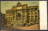 Italy Roma Rome - Fontana Di Trevi Old UPU Postcard Postkarte Cartolina Postale Mint - Fontana Di Trevi