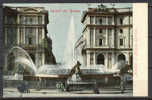 Italy Rome Saluti Da Roma -  Fontana Di Piazza Termini Old Postcard Postkarte Cartolina Postale Mint - Fontana Di Trevi
