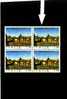 ITALY/ITALIA - 1975  90 L  HOLY YEAR BLOCK OF 4  WHITE LINE AT RIGHT  MINT NH - Plaatfouten En Curiosa