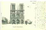 PARIS 04.NOTRE DAME DE PARIS .FACADE - Notre Dame De Paris