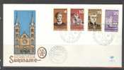 SURINAME 1966 FDC E45 BLANCO VERY FINE - Suriname ... - 1975