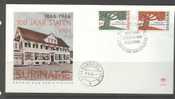 SURINAME 1966 FDC E47 BLANCO VERY FINE - Suriname ... - 1975