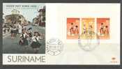 SURINAME 1966 FDC E50 BLANCO VERY FINE - Surinam ... - 1975