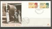 SURINAME 1967 FDC 54 BLANCO VERY FINE - Surinam ... - 1975